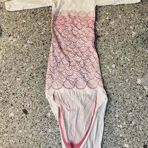 Mermaid Onesie with Bottom Opening - Size Small ⭐🐚